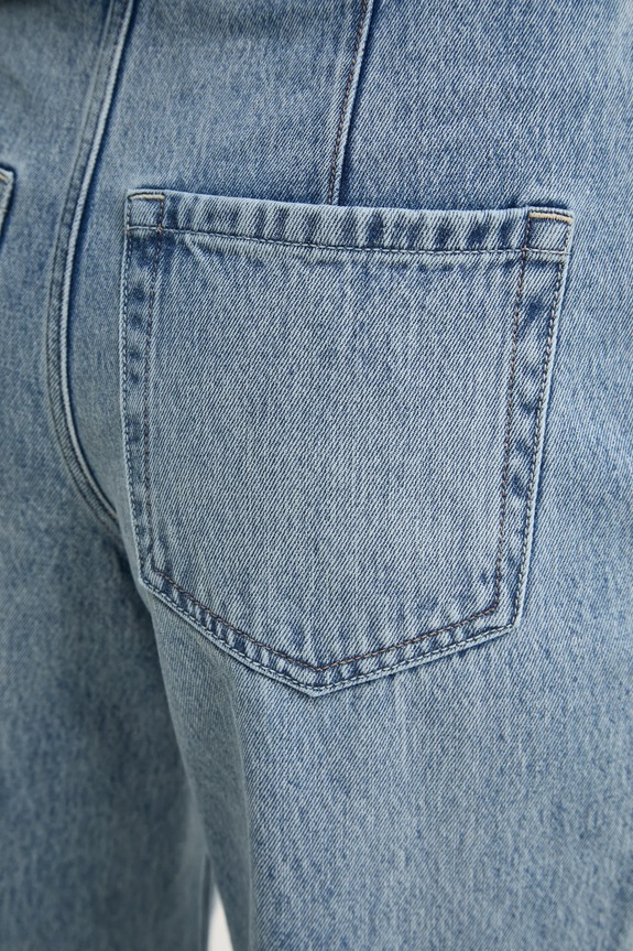 Hollister Co. jeansy niebieski KI355.4491.278