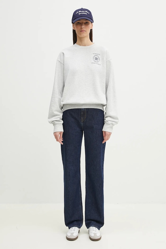 Sporty & Rich jeansi Loose Fit Denim bleumarin JEAW232OW