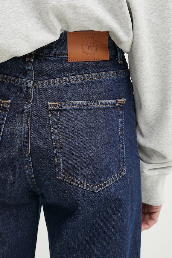 Sporty & Rich jeansi Loose Fit Denim JEAW232OW bleumarin