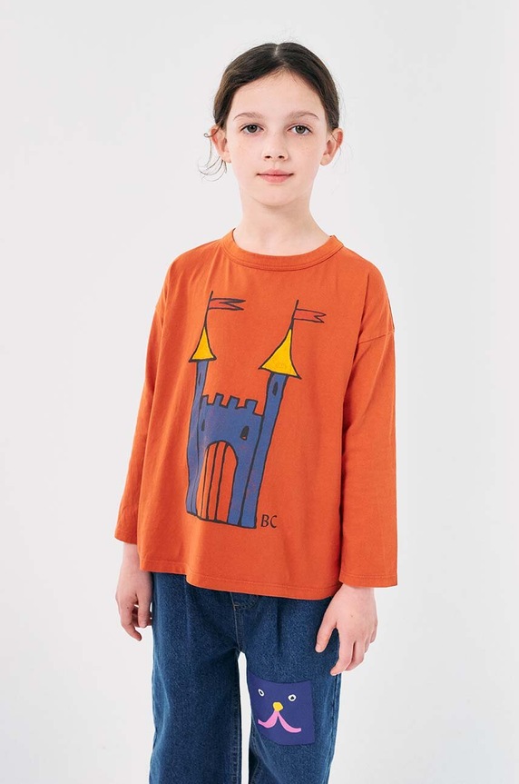 Bobo Choses jeansy dziecięce Funny face 224AC106