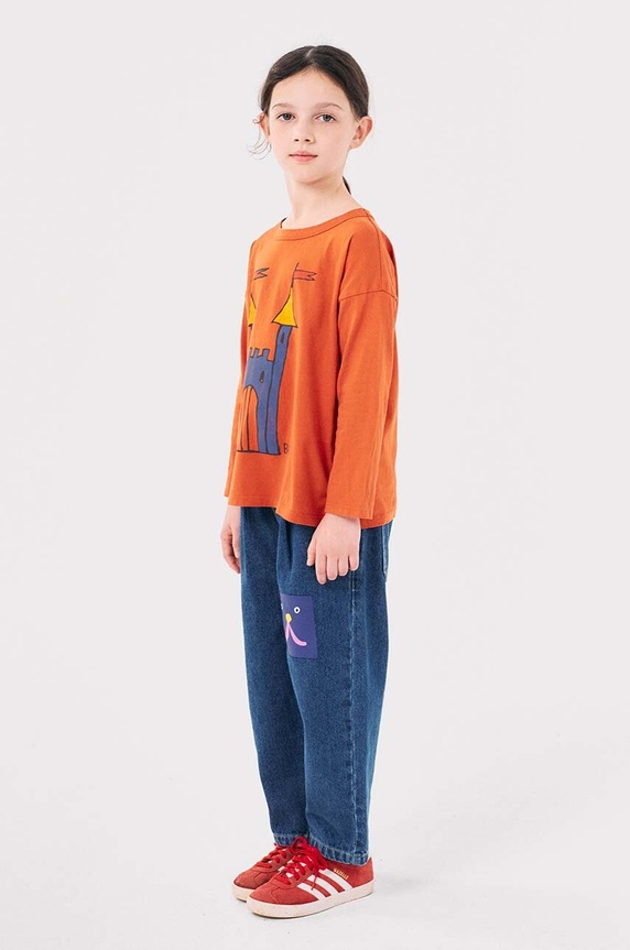 Bobo Choses jeansy dziecięce Funny face 224AC106