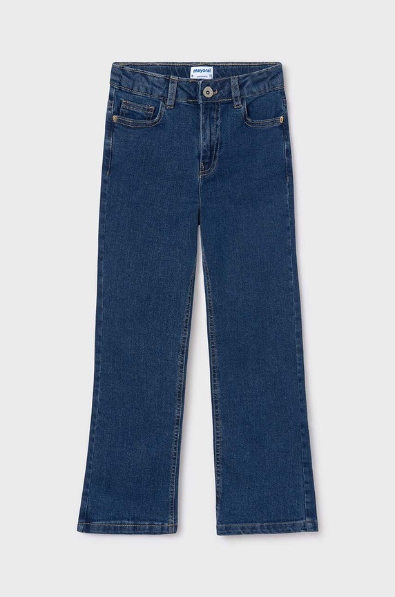 Детски дънки Mayoral długie jeans basic 557.8D.Junior.9BYH син AW24