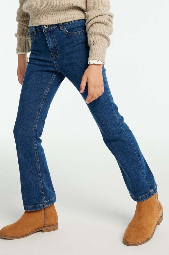 Детски дънки Mayoral długie jeans basic син 557.8D.Junior.9BYH