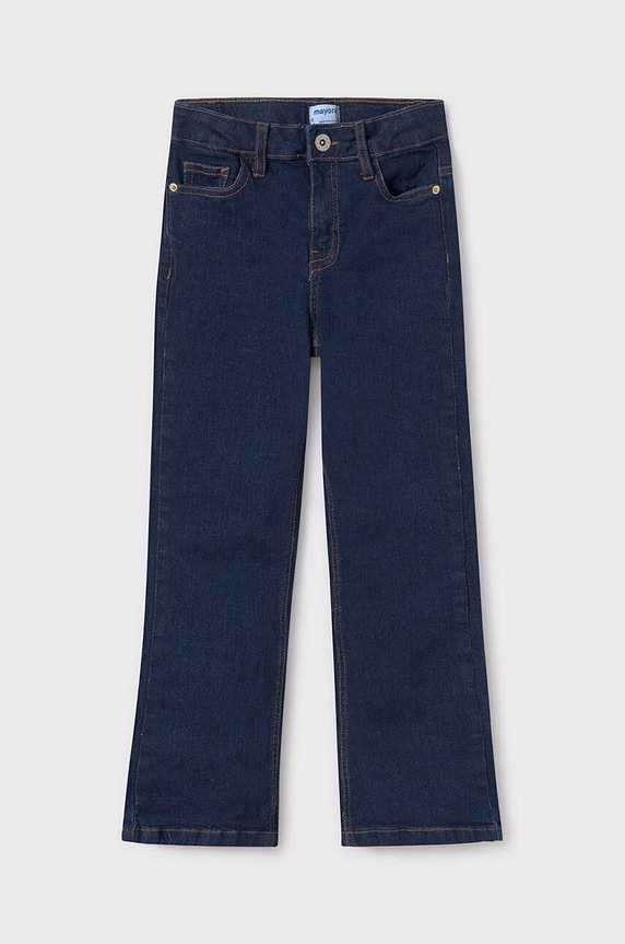 Mayoral jeansy dziecięce długie jeans basic jeansy granatowy 557.8D.Junior.9BYH