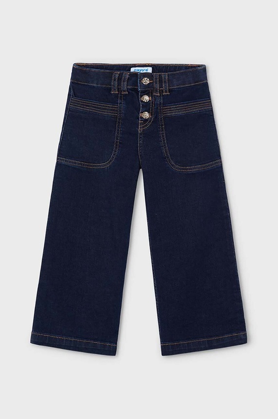 Mayoral jeansy dziecięce wide leg 4547.6D.Mini.9BYH granatowy AW24