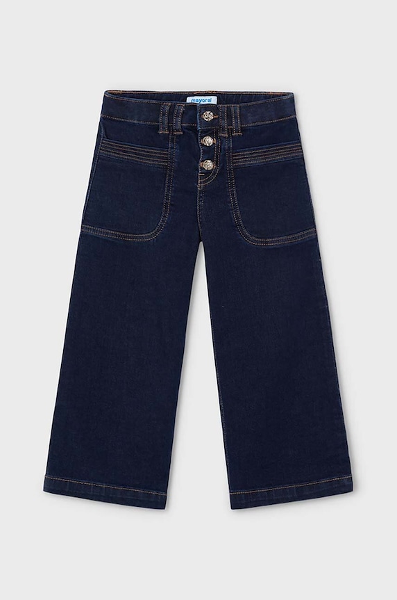 Mayoral jeansy dziecięce wide leg 4547.6D.Mini.9BYH granatowy AW24