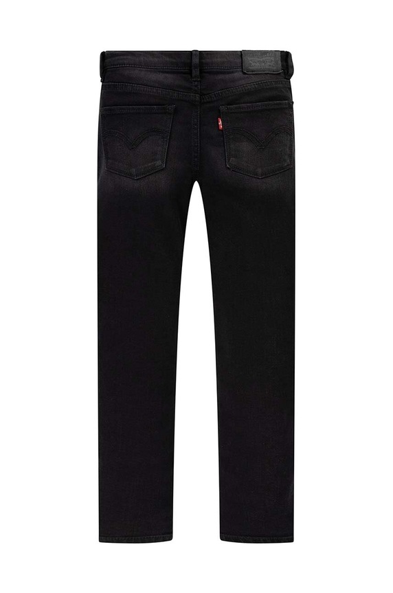 Levi's jeansy dziecięce 710 SUPER SKINNY JEAN 3E2702 czarny AW24