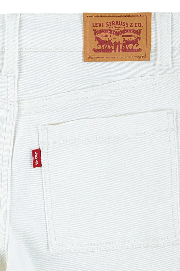Otroške kavbojke Levi's 94 BAGGY CARGO bela 3EK991