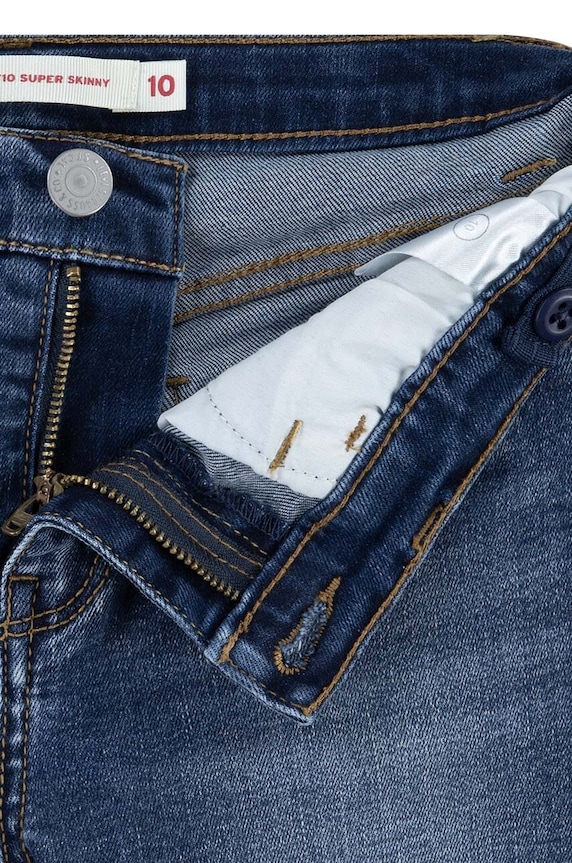 Levi's gyerek farmer 710 SUPER SKINNY 3EL190 sötétkék