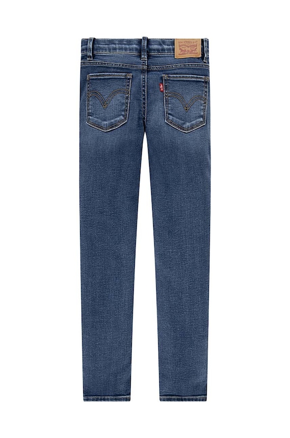 Dječje traperice Levi's 710 SUPER SKINNY 4EL190 mornarsko plava AW25