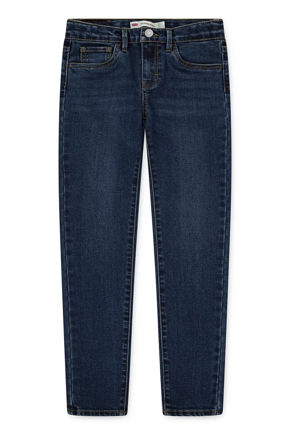 Levi's jeansy dziecięce 710 SUPER SKINNY Planet friendly niebieski 4EL190