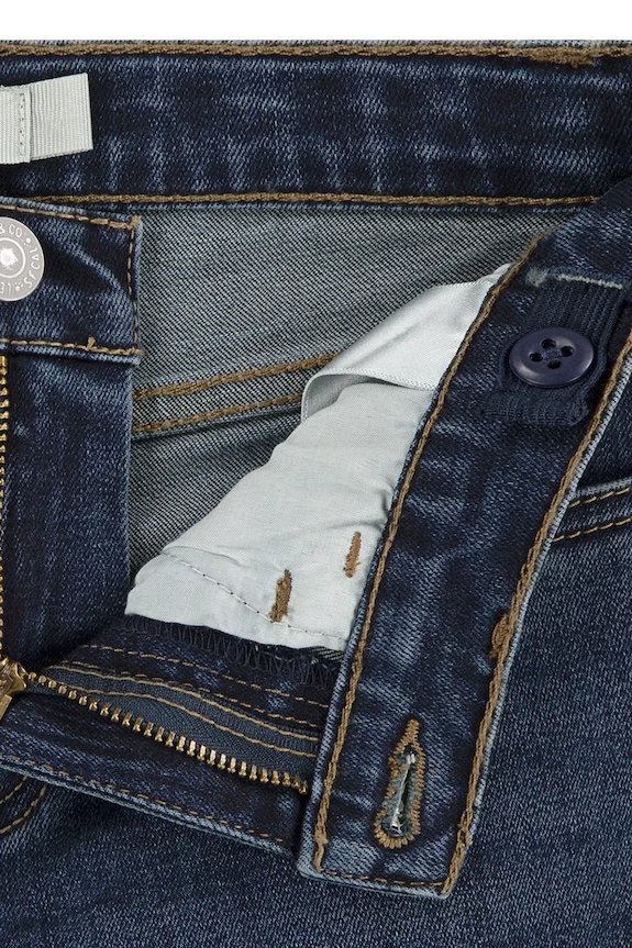 Levi's jeansy dziecięce 710 SUPER SKINNY niebieski 4EL190