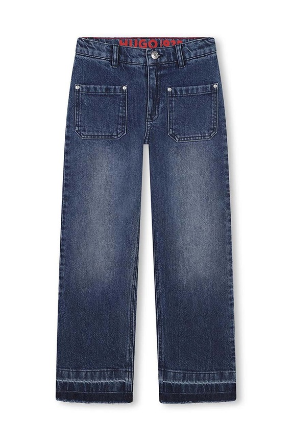 HUGO jeansy dziecięce G00230.156.162 niebieski AW24