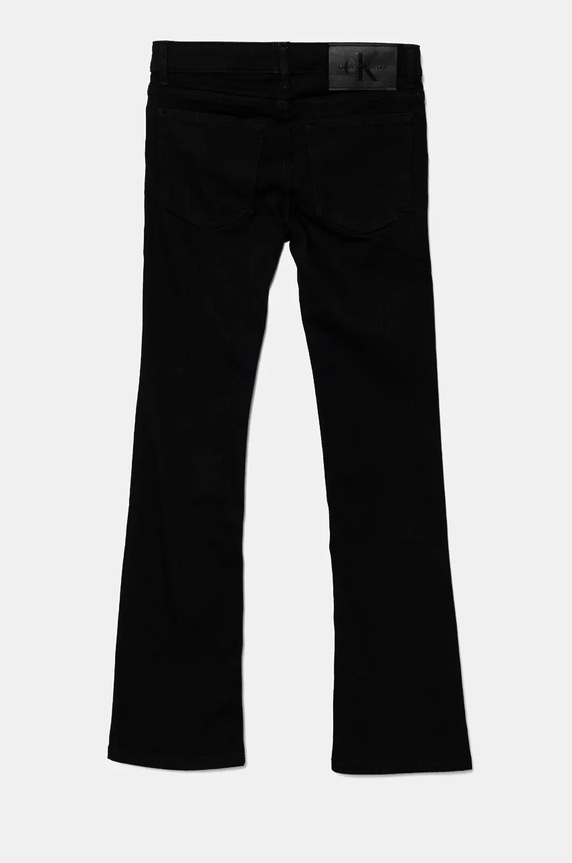 Fete Calvin Klein Jeans jeans copii MR FLARE ESS IG0IG02610.9BYH. negru