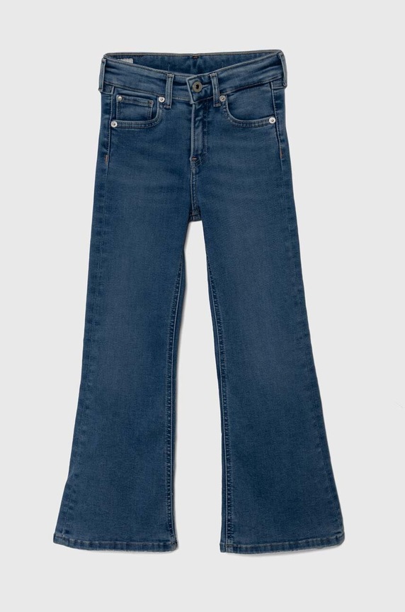 Pepe Jeans jeansy dziecięce SLIM FIT FLARE HW z regulacją niebieski PG201677IR2