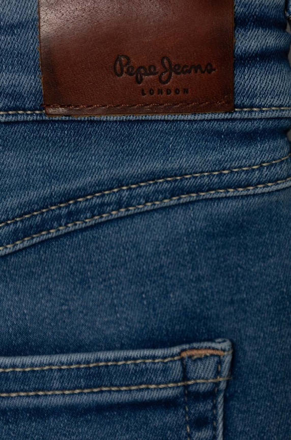 Dziewczynka Pepe Jeans jeansy dziecięce SLIM FIT FLARE HW PG201677IR2 niebieski