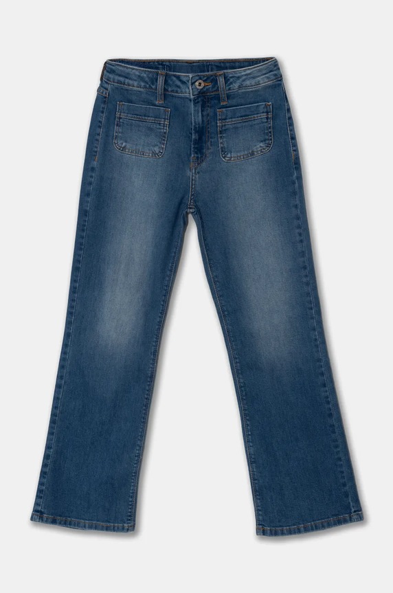 Pepe Jeans jeansy dziecięce NYOMI Planet friendly niebieski PG201689