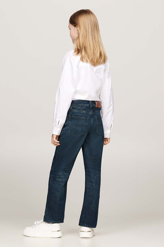 Tommy Hilfiger gyerek farmer GIRLFRIEND KG0KG08148.9BYH. sötétkék