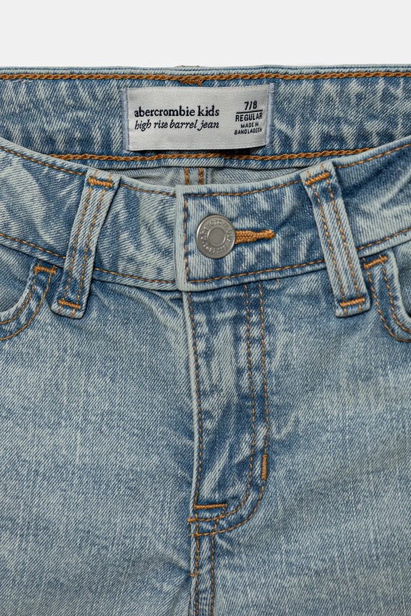 Dziewczynka Abercrombie & Fitch jeansy dziecięce KI255.4140 niebieski