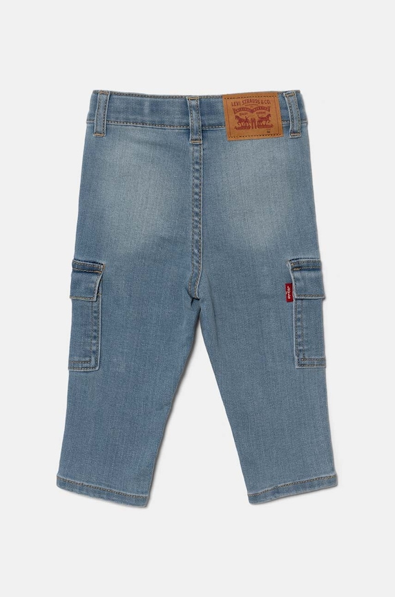 Detské rifle Levi's REGULAR TAPER CARGO PANT 6EL330 modrá AW24