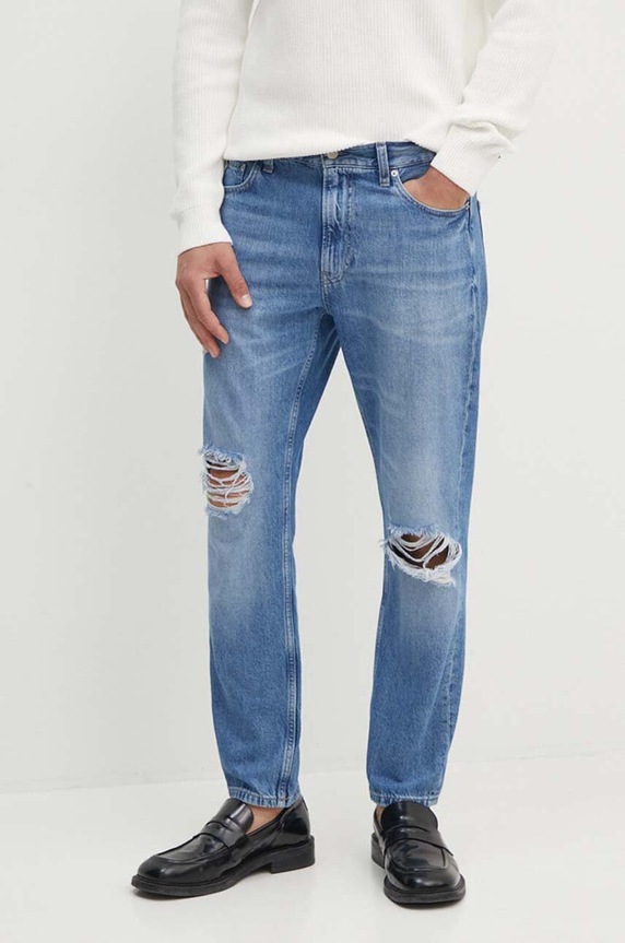 Calvin Klein Jeans jeansy niebieski J30J325724