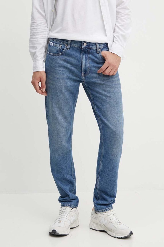 Calvin Klein Jeans jeansy niebieski J30J325726