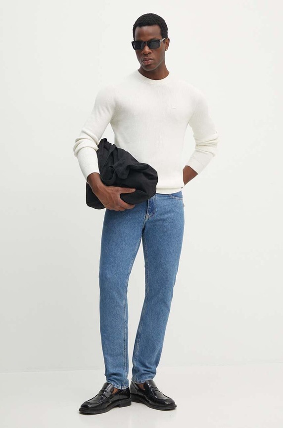 Calvin Klein Jeans jeansy J30J325896 niebieski AW24