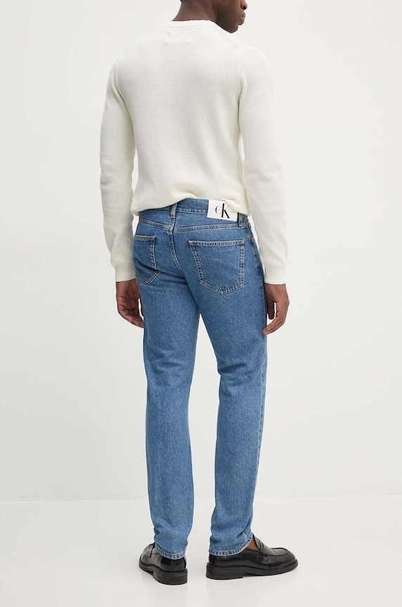 Odzież Calvin Klein Jeans jeansy J30J325896 niebieski