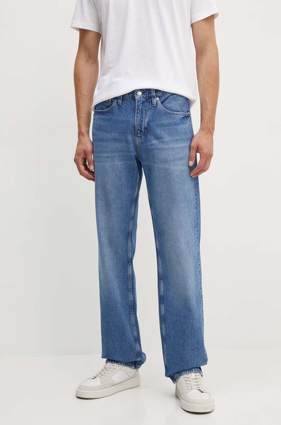 Džíny Calvin Klein Jeans modrá J30J325937