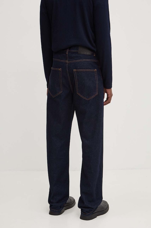Îmbrăcăminte MSGM jeansi 3740MP233L.247599 bleumarin