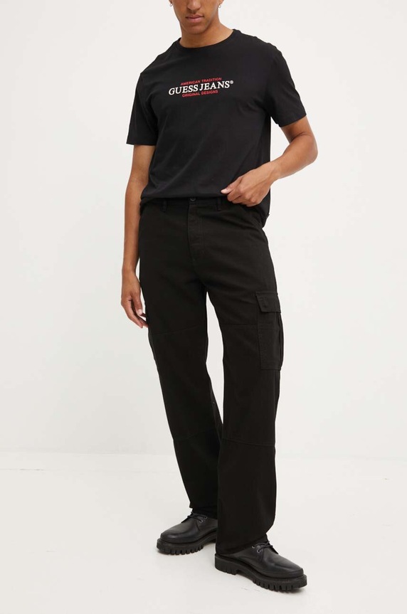 Guess Jeans jeansy czarny M4YB40.WGCV1
