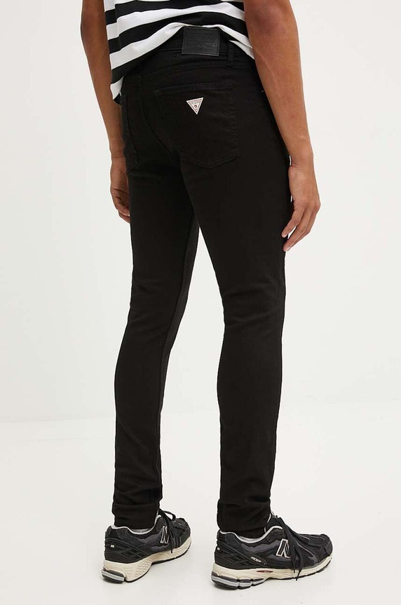 Odzież Guess Jeans jeansy M4YA0F.D5DN1 czarny