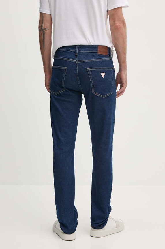 Odzież Guess Jeans jeansy M4YA1C.D5DM3 granatowy