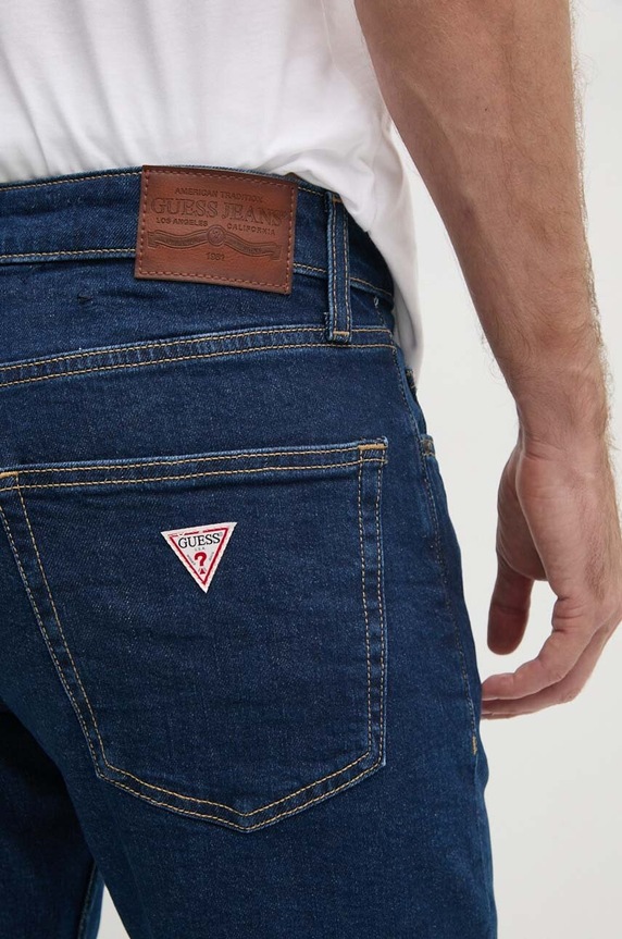 Guess Jeans jeansy granatowy M4YA1C.D5DM3