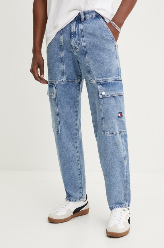 Tommy Jeans jeansy niebieski DM0DM19289