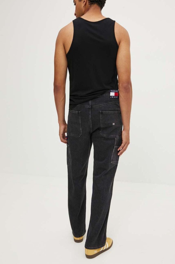 Oblečení Džíny Tommy Jeans DM0DM19336 černá
