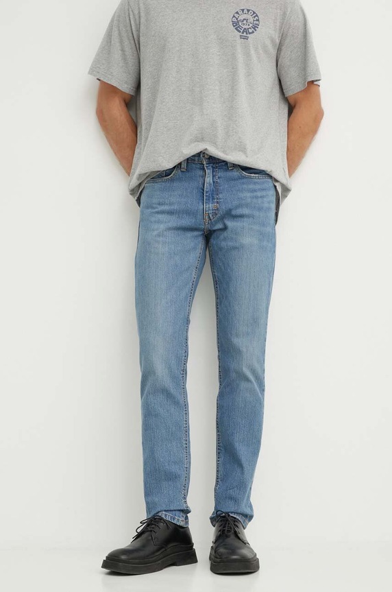 Levi's jeansy 531 ATHLETIC SLIM TAPER niebieski 85494