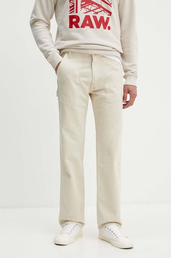 Τζιν παντελόνι Levi's 555 RELAXED STRT UTILITY μπεζ A9234