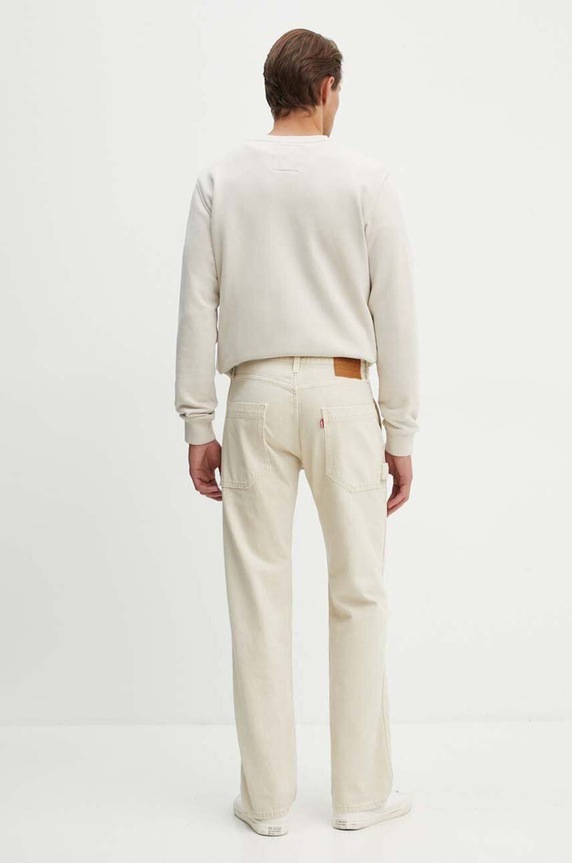 Ρούχα Τζιν παντελόνι Levi's 555 RELAXED STRT UTILITY A9234 μπεζ