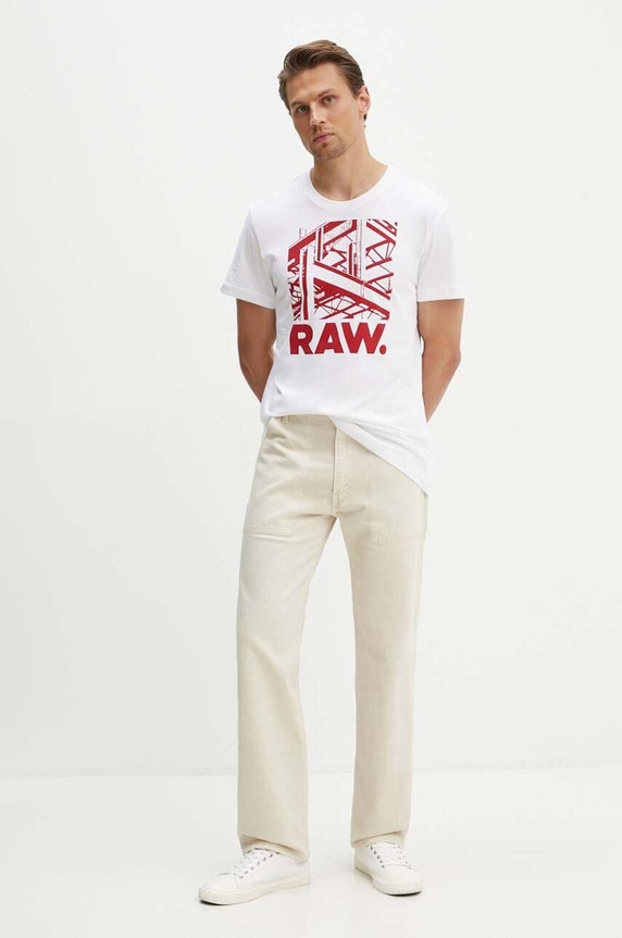 Τζιν παντελόνι Levi's 555 RELAXED STRT UTILITY μπεζ A9234