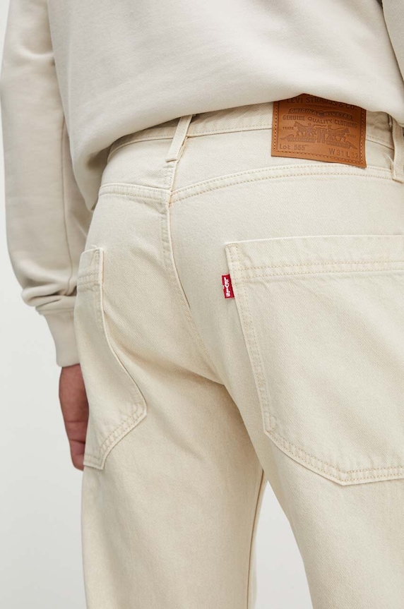 Τζιν παντελόνι Levi's 555 RELAXED STRT UTILITY A9234 μπεζ