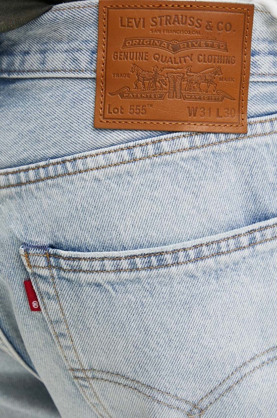 Džíny Levi's 555™ RELAXED STRAIGHT modrá 000LO