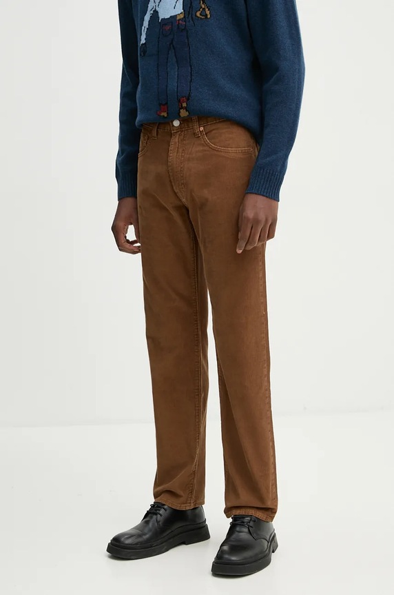 Levi's jeansy 555™ RELAXED STRAIGHT brązowy 000LO