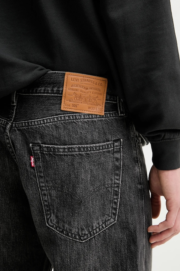 Levi's jeans 505 REGULAR FIT grigio 00505