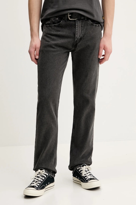 Levi's jeansy 505 REGULAR FIT szary 00505