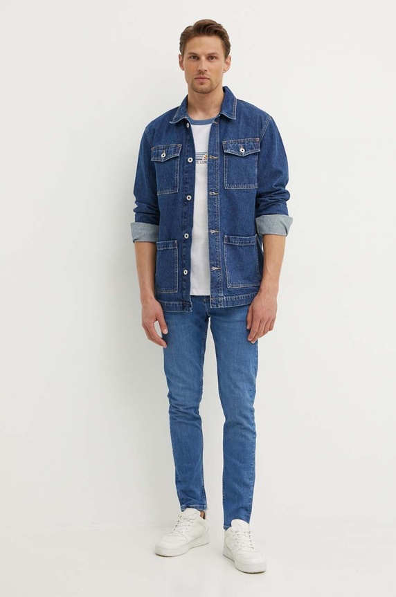 Τζιν παντελόνι Pepe Jeans SKINNY JEANS PM207387HW2 μπλε AW24