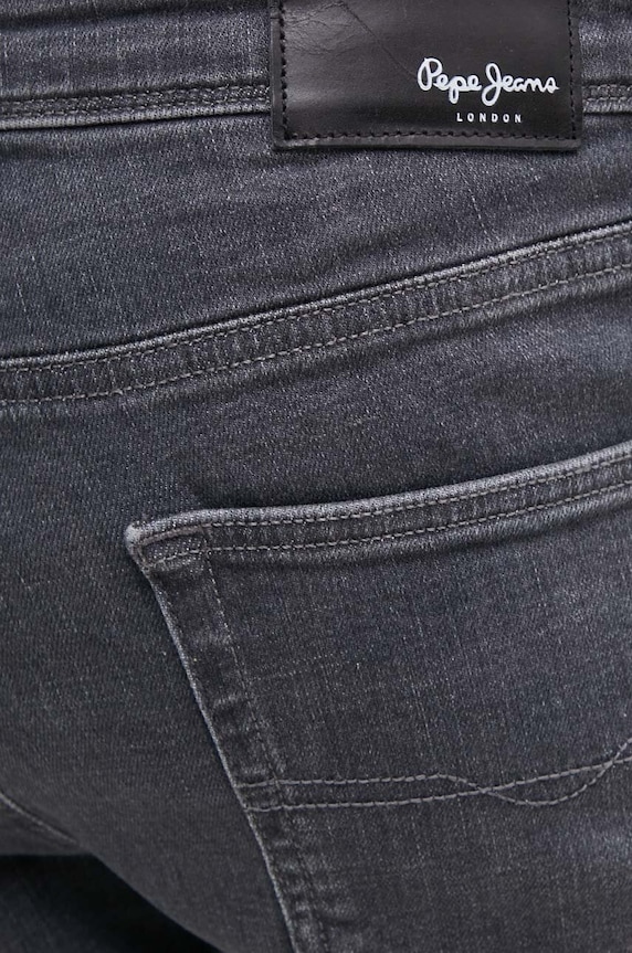 Pepe Jeans jeansy SKINNY JEANS szary PM207387UI0