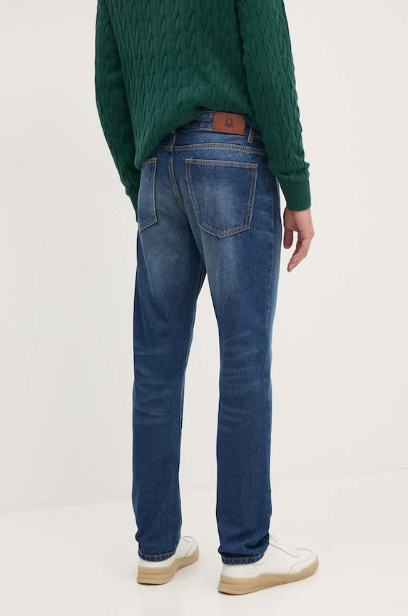 Ρούχα United Colors of Benetton ίσια ανδρικά τζιν 4IPC57B88 μπλε