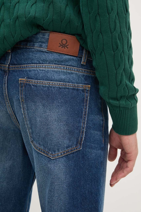 United Colors of Benetton ίσια ανδρικά τζιν μπλε 4IPC57B88