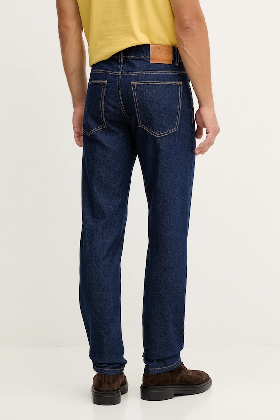 Дрехи United Colors of Benetton дънки straight мъжки 4IPC57B88 тъмносин